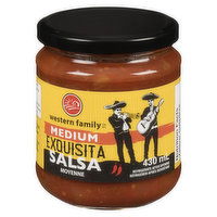 Western Family - WF Exquisita Medium Salsa, 430 Millilitre