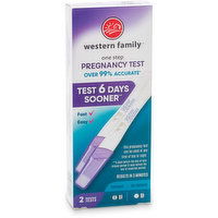 Western Family - One Step Pregnancy Tests