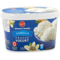 Western Family - Vanilla Frozen Yogurt, 1.65 Litre