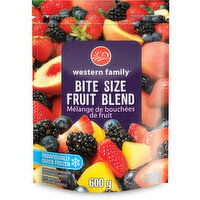 Western Family - Bite Size Fruit Blend, 600 Gram