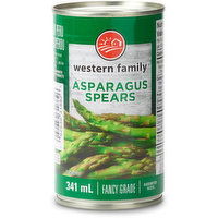 Western Family - Asparagus Spears, 341 Millilitre