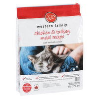 Western Family - Cat Food Chicken & Turkey Meal Recipe, 8 Kilogram