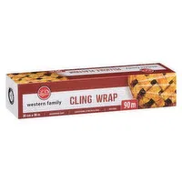 Western Family - Cling Wrap, Plastic Wrap 90m, 1 Each