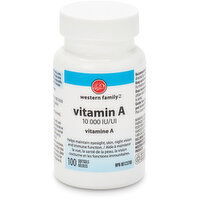 Western Family - Vitamin A 10,000IU