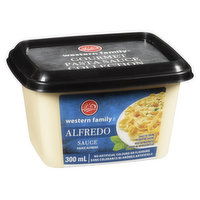 Western Family - Alfredo Sauce, Fresh, 300 Millilitre