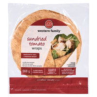 Western Family - Wraps - Sundried Tomato, Large