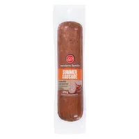 Western Family - Summer Sausage Stick, 375 Gram