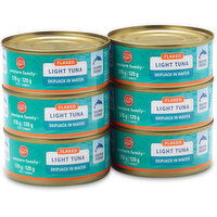 Western Family - Flaked Light Tuna, Skipjack In Water, 6 Each