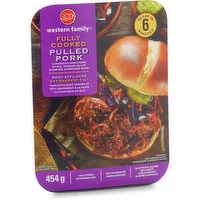 Western Family - Pulled Pork, 455 Gram