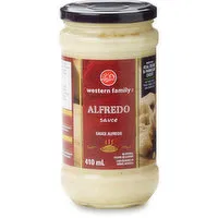 Western Family - Alfredo Sauce Original, 410 Millilitre