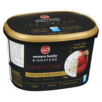 Western Family - Signature Candy Cane Ice Cream, 1.65 Litre