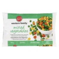 Western Family - Mixed Vegetables, 750 Gram