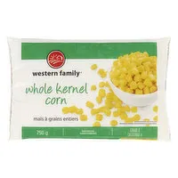 Western Family - Whole Kernel Corn, 750 Gram