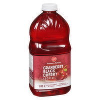 Western Family - Cranberry Black Cherry Cocktail Juice, 1.89 Litre