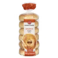 Western Family - Sesame Bagels