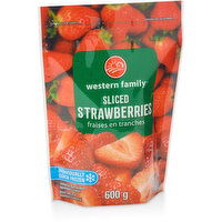 Western Family - Sliced Strawberries