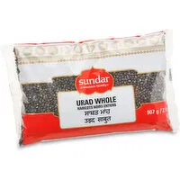 Sundar - Urad Whole, 2 Pound