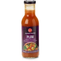 Western Family - Cooking Sauce - Plum Sauce, 355 Millilitre