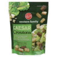 Western Family - Croutons, Caesar, 145 Gram