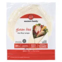 Western Family - Wraps Large - Gluten Free Rice Flour