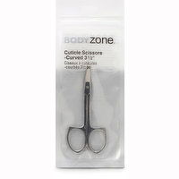 Body Zone - Cuticle Scissors - Curved 3 1/2, 1 Each