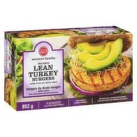 Western Family - Lean Turkey Burgers