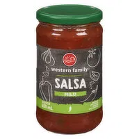 Western Family - Mild Salsa, 650 Millilitre