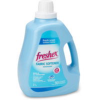 FreshEx - Liquid Fabric Softener - Fresh Scent, 3 Litre