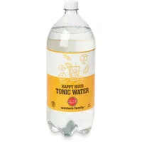 Western Family - Happy Hour Tonic Water 2L Bottle, 1 Each