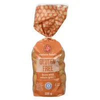 Western Family - Gluten Free Whole Grain Buns, 4 Each