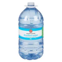 Western Family - Distilled Water, 4 Litre