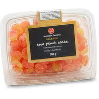 Western Family - Sour Peach Slices, Grab N'Go