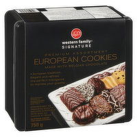 Western Family - Premium European Cookies Assorted, 750 Gram