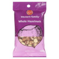 Western Family - Whole Hazelnuts, 140 Gram