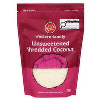 Western Family - Unsweetened Shredded Coconut