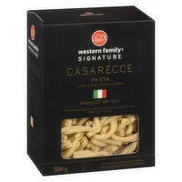 Western Family - Casarecce Pasta, 500 Gram