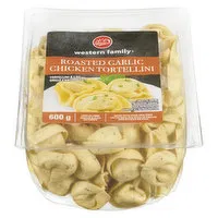 Western Family - Roasted Garlic Chicken Tortellini Pasta, Fresh, 600 Gram