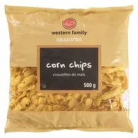 Western Family - Corn Chips, Grab N'Go, 500 Gram