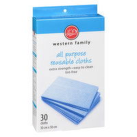 Western Family - All Purpose Reusable Cleaning Cloths