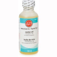 Western Family - Castor Oil, 100 Millilitre