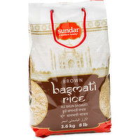 Sundar - Brown Basmati Rice, 3.6 Kilogram