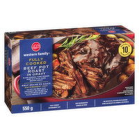 Western Family - Beef Pot Roast in Gravy, 550 Gram