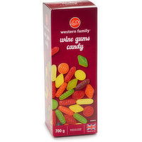 Western Family - Wine Gums Candy, 700 Gram