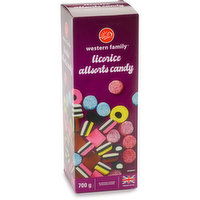 Western Family - Licorice Allsorts Candy, 700 Gram