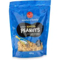 Western Family - Peanuts Roasted & Sea Salted