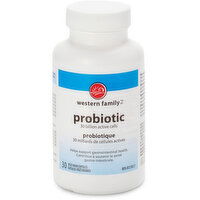 Western Family - Probiotic 30 billion active cells Capsules, 30 Each