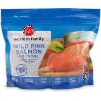 Western Family - Wild Pink Salmon Portions, 800 Gram