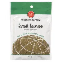 Western Family - Basil Leaves, 42 Gram