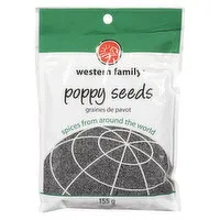 Western Family - Poppy Seeds, 155 Gram