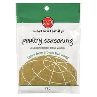 Western Family - Poultry Seasoning, 72 Gram